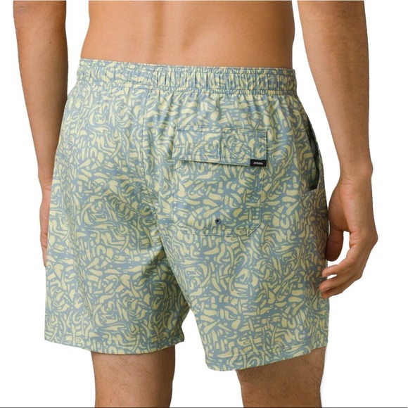 prAna Bowie E-Waist 6in Short - Men's - Picture 2 of 7